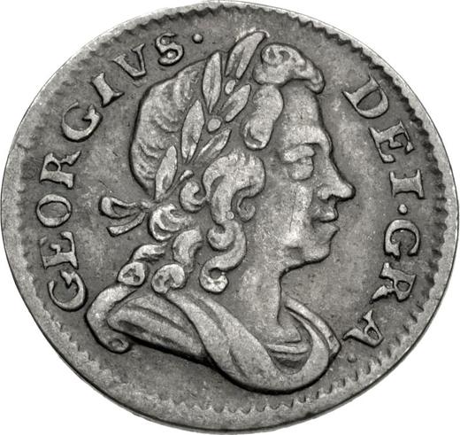 Anverso 2 peniques 1717 - valor de la moneda de plata - Gran Bretaña, Jorge I