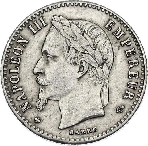 Obverse 50 Centimes 1864 BB "Type 1864-1869" - Silver Coin Value - France, Napoleon III