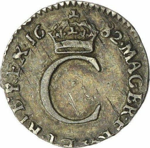 Reverse Penny 1682 "Type 1670-1684" - Silver Coin Value - United Kingdom, Charles II