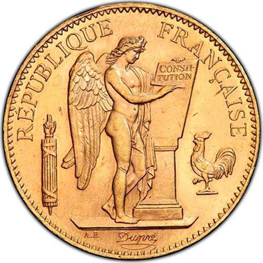 Obverse 100 Francs 1908 A "Type 1878-1914" - Gold Coin Value - France, Third Republic
