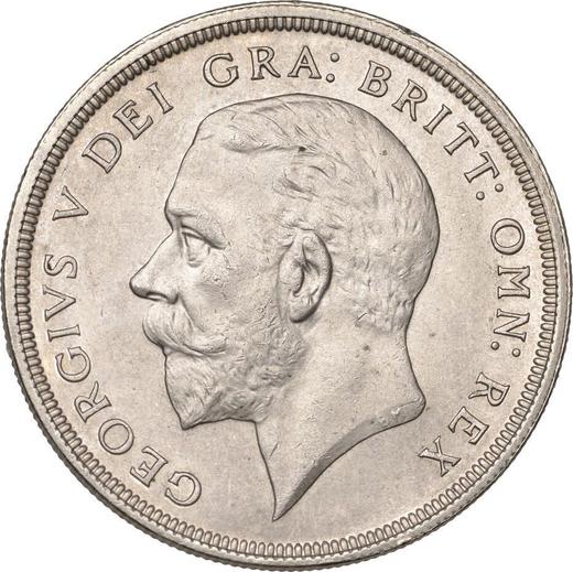 Obverse Crown 1936 - Silver Coin Value - United Kingdom, George V