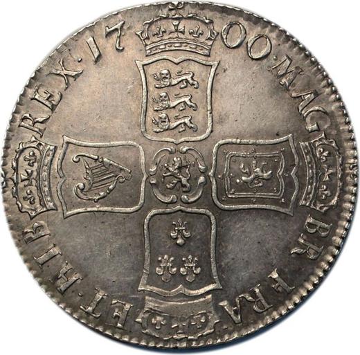 Reverse Crown 1700 - Silver Coin Value - United Kingdom, William III