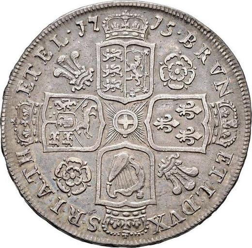 Reverse Halfcrown 1715 - Silver Coin Value - United Kingdom, George I