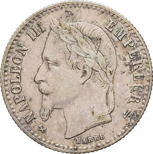 Obverse 50 Centimes 1866 K "Type 1864-1869" - Silver Coin Value - France, Napoleon III