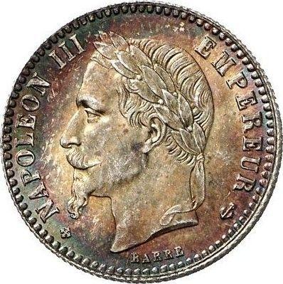 Obverse 50 Centimes 1865 BB "Type 1864-1869" - Silver Coin Value - France, Napoleon III