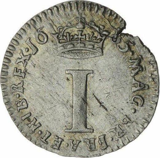 Reverse Penny 1685 - Silver Coin Value - United Kingdom, James II
