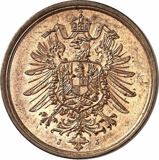Rewers monety - 2 fenigi 1875 J "Typ 1873-1877" - cena monety - Niemcy, Cesarstwo Niemieckie