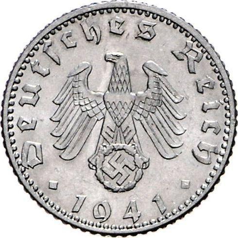 Reverse 50 Reichspfennig 1941 A "Type 1939-1944" -  Coin Value - Germany, Third Reich