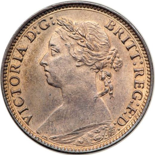 Obverse Farthing 1881 H -  Coin Value - United Kingdom, Victoria