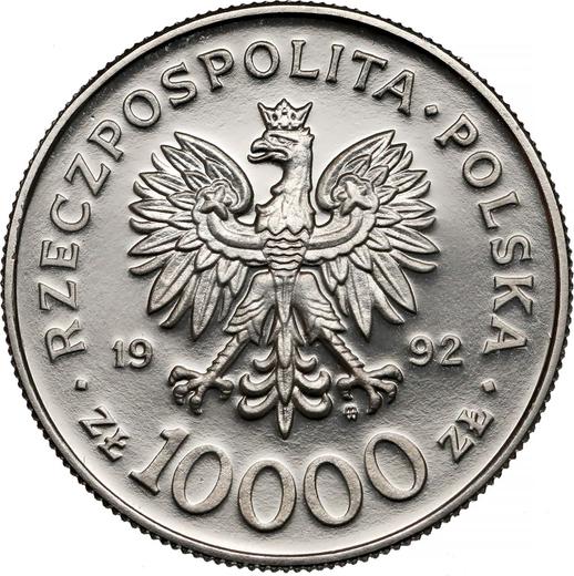 Awers monety - 10000 złotych 1992 MW ET "Władysław III Warneńczyk" - cena monety - Polska, III RP przed denominacją