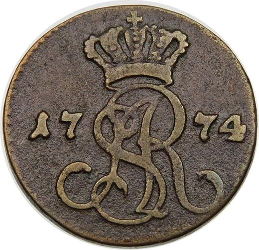 Obverse 1 Grosz 1774 EB -  Coin Value - Poland, Stanislaus II Augustus