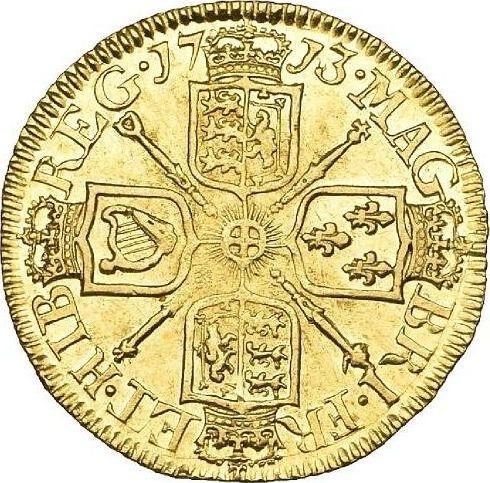 Reverse Half Guinea 1713 "Post Union" - Gold Coin Value - United Kingdom, Anne