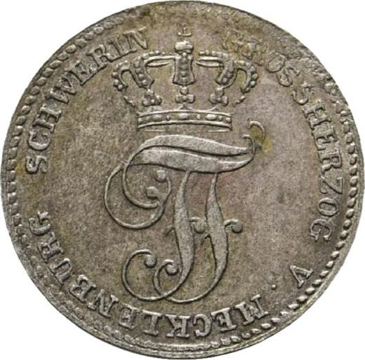 Obverse Shilling 1845 - Silver Coin Value - Mecklenburg-Schwerin, Frederick Francis II