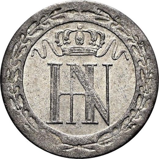Obverse 10 Céntimos 1808 C - Silver Coin Value - Westphalia, Jérôme Napoléon