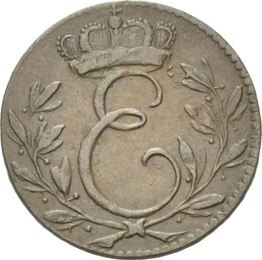 Аверс монеты - Геллер 1809 года - цена  монеты - Саксен-Кобург-Заальфельд, Эрнст I