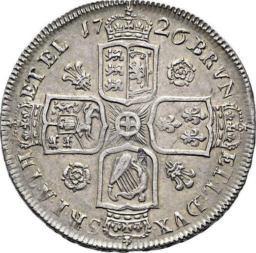 Reverse Halfcrown 1726 - Silver Coin Value - United Kingdom, George I