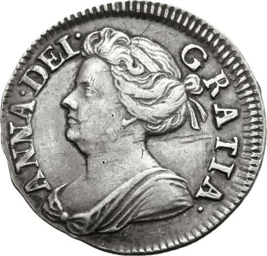 Anverso 2 peniques 1708 - valor de la moneda de plata - Gran Bretaña, Ana