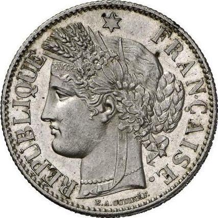 Obverse 2 Francs 1881 A "With Motto" - Silver Coin Value - France, Third Republic