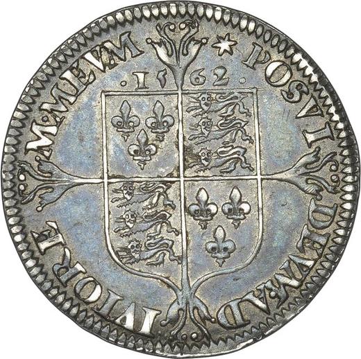 Reverse Threepence 1562 "Milled coinage" Broad bust - Silver Coin Value - United Kingdom, Elizabeth I