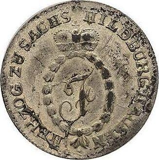 Avers 6 Kreuzer 1816 - Silbermünze Wert - Sachsen-Hildburghausen, Friedrich