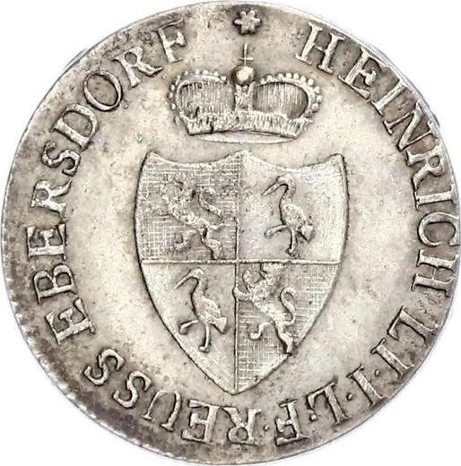 Obverse Ebersdorf Groschen 1812 - Silver Coin Value - Reuss-Schleiz, Heinrich LI