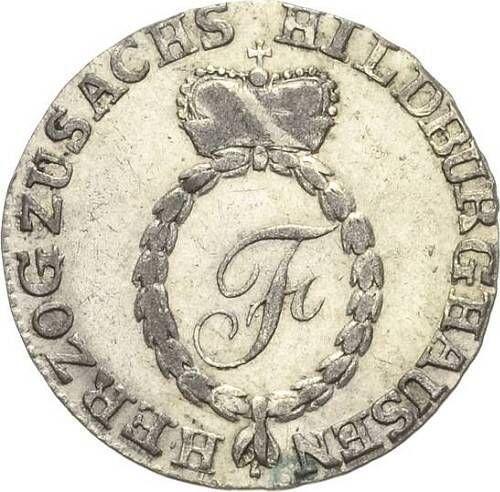Obverse 3 Kreuzer 1812 - Silver Coin Value - Saxe-Hildburghausen, Frederick