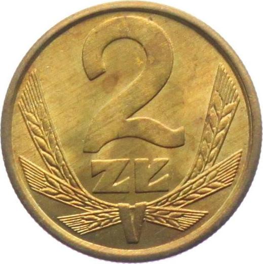 Revers 2 Zlote 1983 MW - Münze Wert - Polen, Volksrepublik Polen