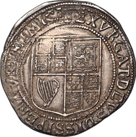 Reverse Shilling no date (1603-1604) "Second bust" - Silver Coin Value - United Kingdom, James I