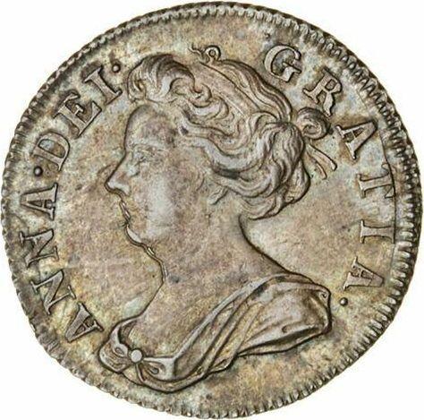 Obverse Sixpence 1708 - Silver Coin Value - United Kingdom, Anne