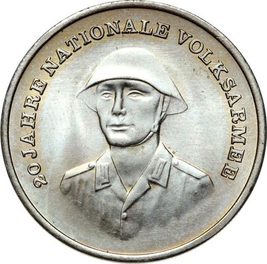 Obverse 10 Mark 1976 A "National People's Army" - Coin Value - Germany, GDR