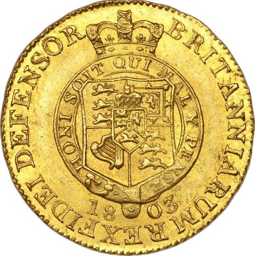 Revers 1/2 Guinee 1803 "Wappen mit Hosenband" - Goldmünze Wert - Großbritannien, Georg III