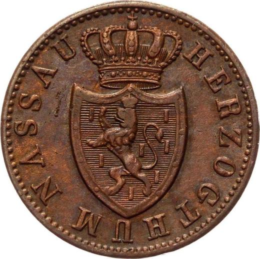 Obverse Kreuzer 1830 -  Coin Value - Nassau, William