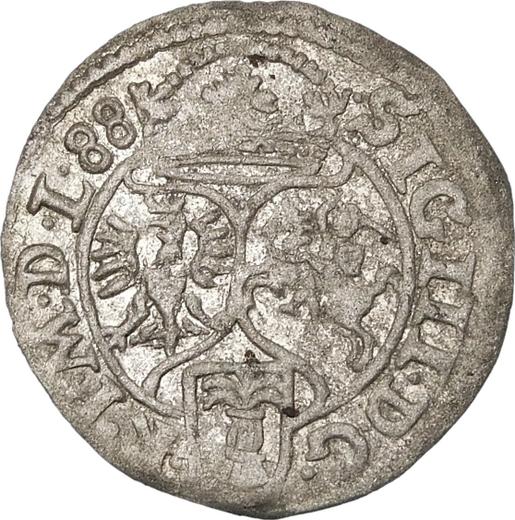 Reverse Schilling (Szelag) 1588 IF "Poznań Mint" - Silver Coin Value - Poland, Sigismund III Vasa