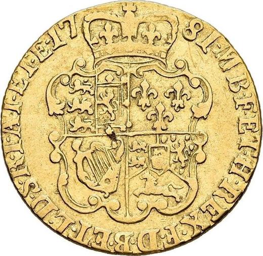 Reverse Guinea 1781 "Fourth laureate bust" - Gold Coin Value - United Kingdom, George III