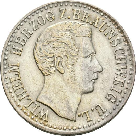 Anverso 4 groshes 1840 CvC - valor de la moneda de plata - Brunswick-Wolfenbüttel, Guillermo