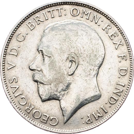 Obverse Florin 1924 - Silver Coin Value - United Kingdom, George V