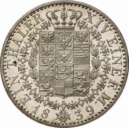 Reverse Thaler 1839 A - Silver Coin Value - Prussia, Frederick William III