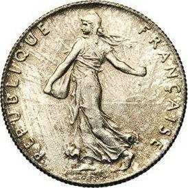 Anverso 50 céntimos 1905 "Sembrador" - valor de la moneda de plata - Francia, Tercera República