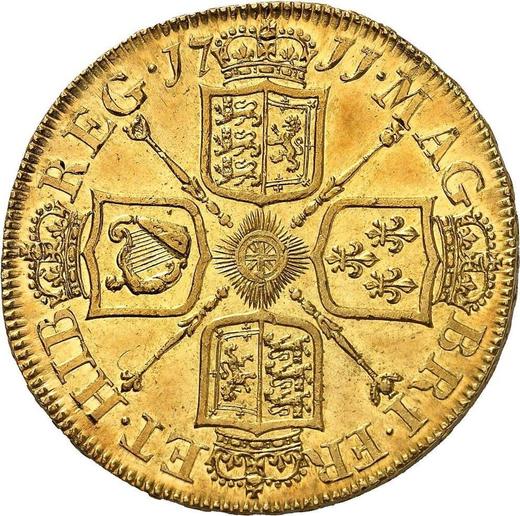 Reverse Five guineas 1711 "Post Union" - Gold Coin Value - United Kingdom, Anne