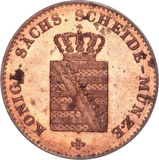 Obverse 3 Pfennig 1836 G -  Coin Value - Saxony-Albertine, Frederick Augustus II