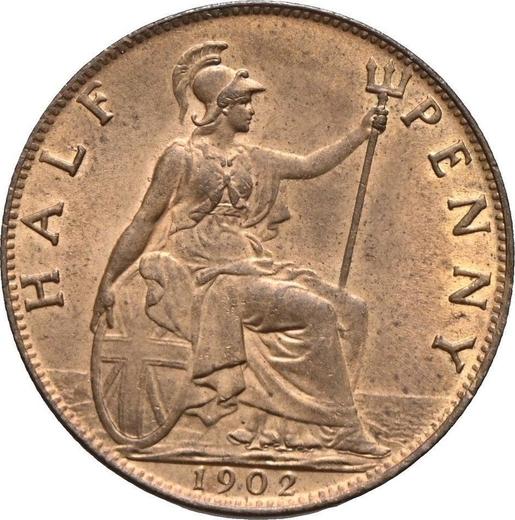 Reverse Halfpenny 1902 -  Coin Value - United Kingdom, Edward VII