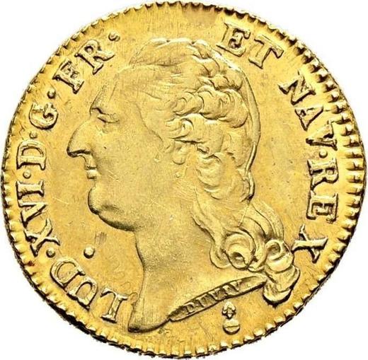 Obverse Louis d'Or 1786 AA - Gold Coin Value - France, Louis XVI