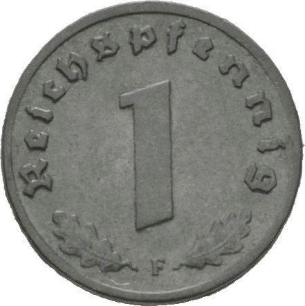Avers 1 Reichspfennig 1943 F "Typ 1940-1945" - Münze Wert - Deutschland, Drittes Reich