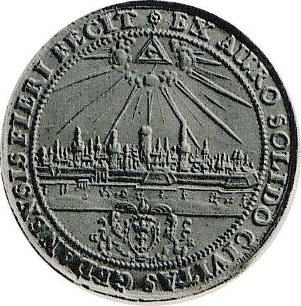 Reverse Donative 7 Ducat no date (1632-1648) "Danzig" - Gold Coin Value - Poland, Wladyslaw IV