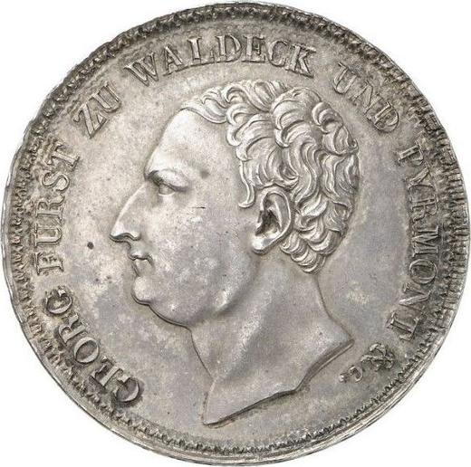Obverse Thaler 1813 F.W. Rant "X. EINE" - Silver Coin Value - Waldeck-Pyrmont, George
