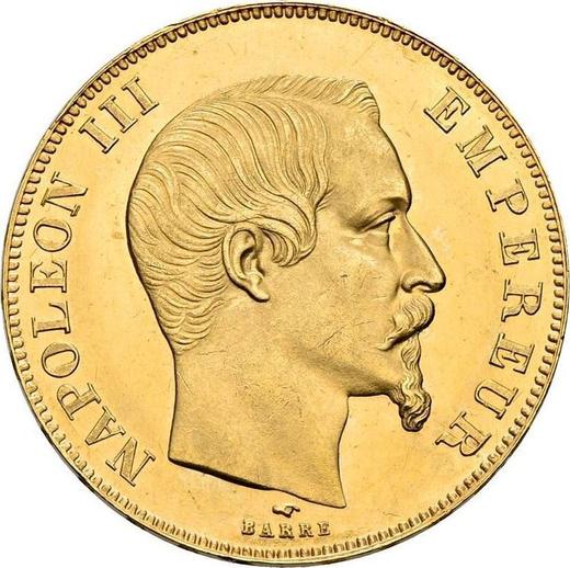 Obverse 50 Francs 1858 A "Type 1855-1860" - Gold Coin Value - France, Napoleon III