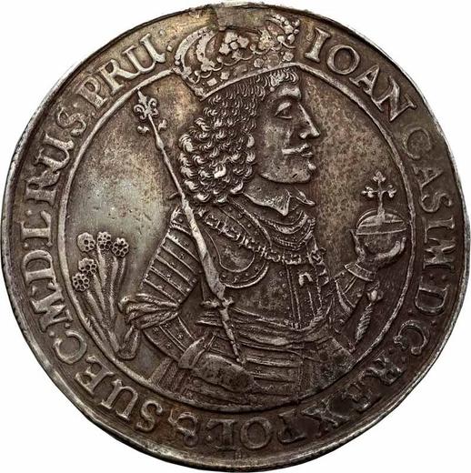 Obverse 2 Thaler 1650 GR "Danzig" - Silver Coin Value - Poland, John II Casimir