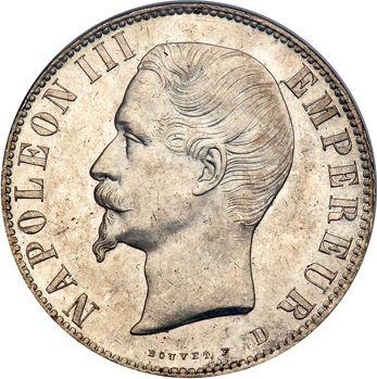 Obverse 5 Francs 1855 D "Type 1854-1859" - Silver Coin Value - France, Napoleon III