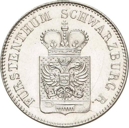 Obverse 6 Kreuzer 1846 - Silver Coin Value - Schwarzburg-Rudolstadt, Friedrich Günther