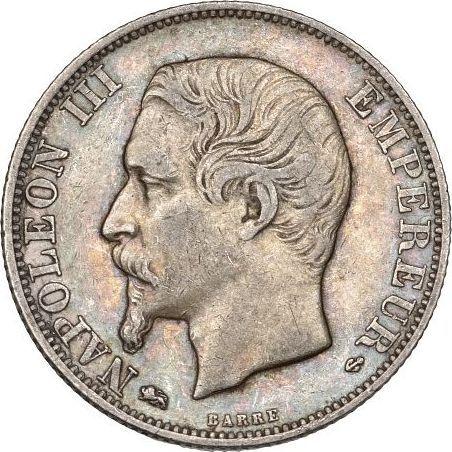 Obverse 2 Francs 1856 D "Type 1853-1859" - Silver Coin Value - France, Napoleon III
